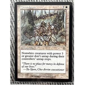 Crackdown – 1999 Meridian Masques – Magic: The Gathering